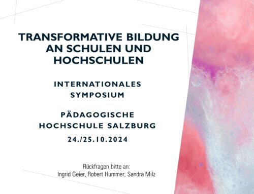 Symposium: Transformative Bildung an Schulen und Hochschulen